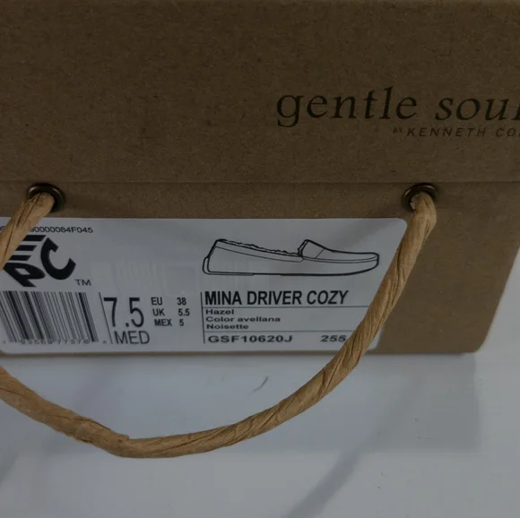 Gentle Souls Mina Driver Flat Loafers Hazel -7.5 - Picture 10 of 10